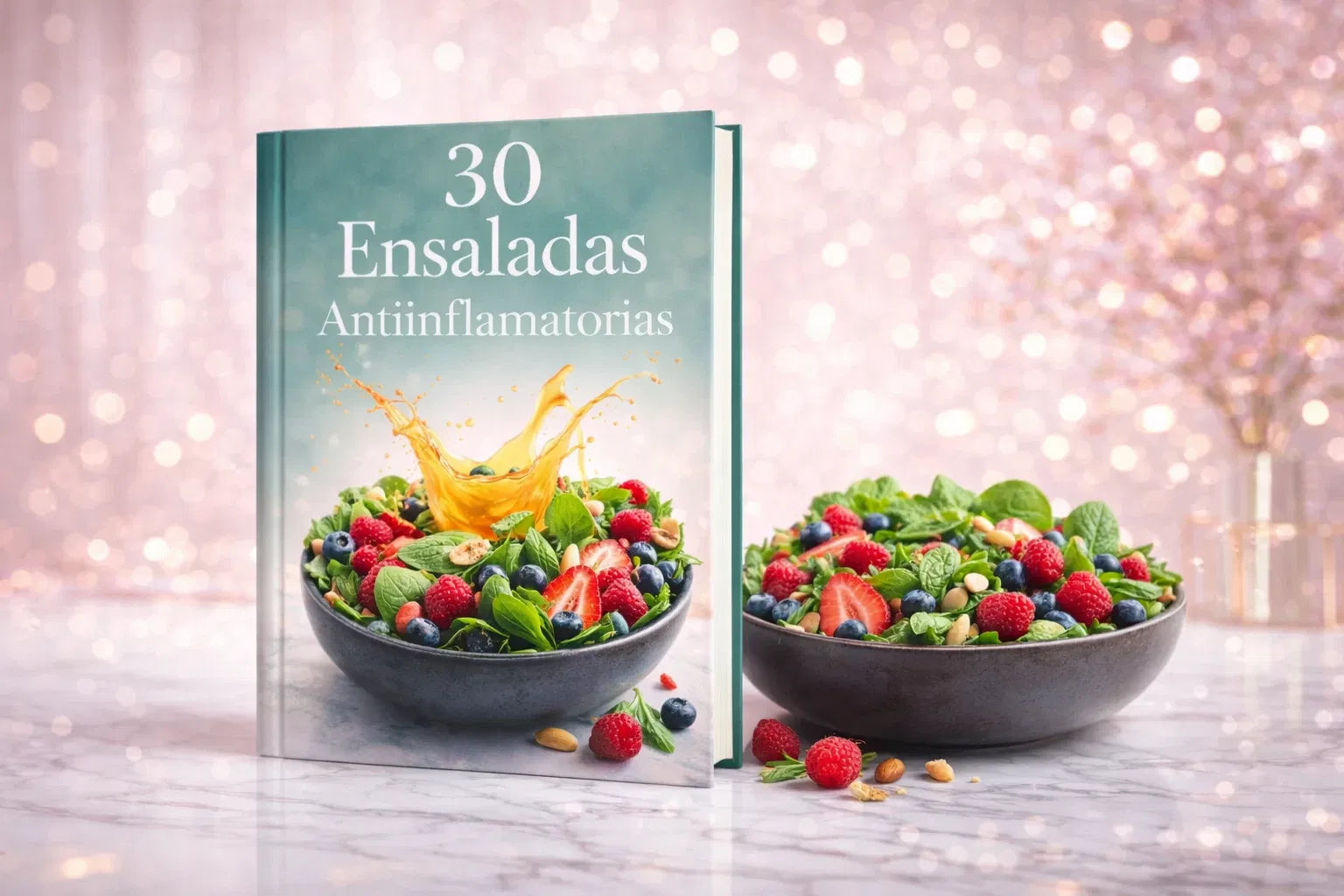 Recetario 30 ensaladas antiinflamatorias